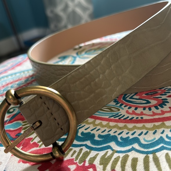 NWT Anthropologie Reptile Textured Belt - Picture 5 of 6